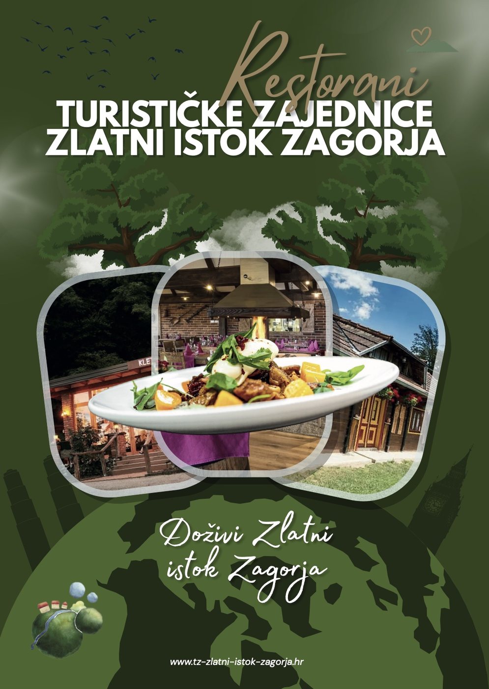 Letak Restorani, naslovnica